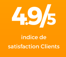 indice de satisfaction clients 100%